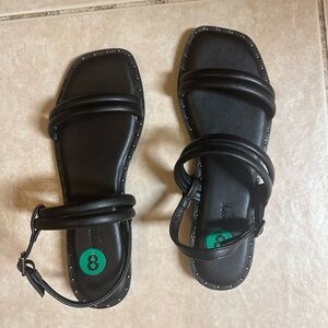 Black sandals